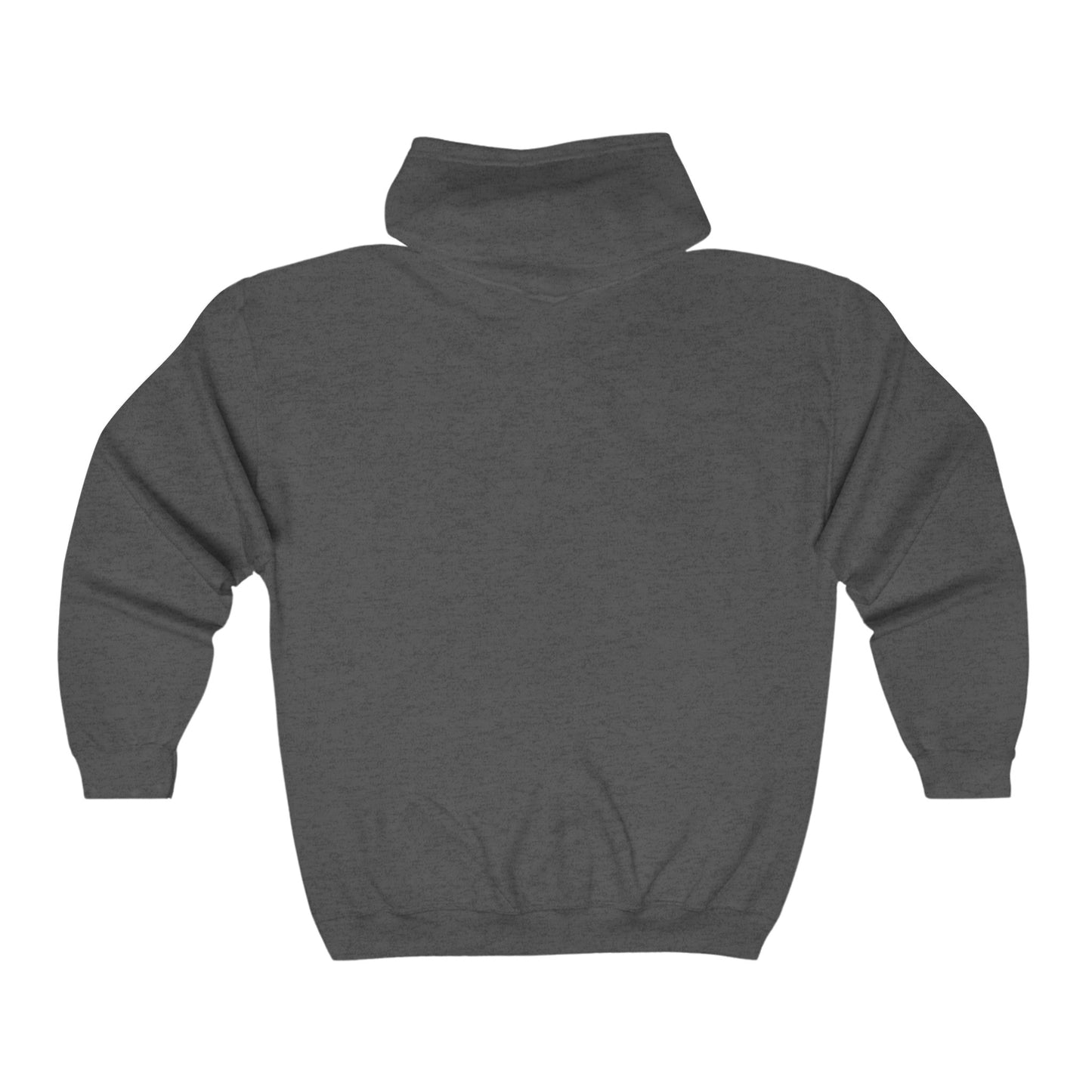 Signature Logo Zip Hoodie Sweatshirt ~ Charcoal